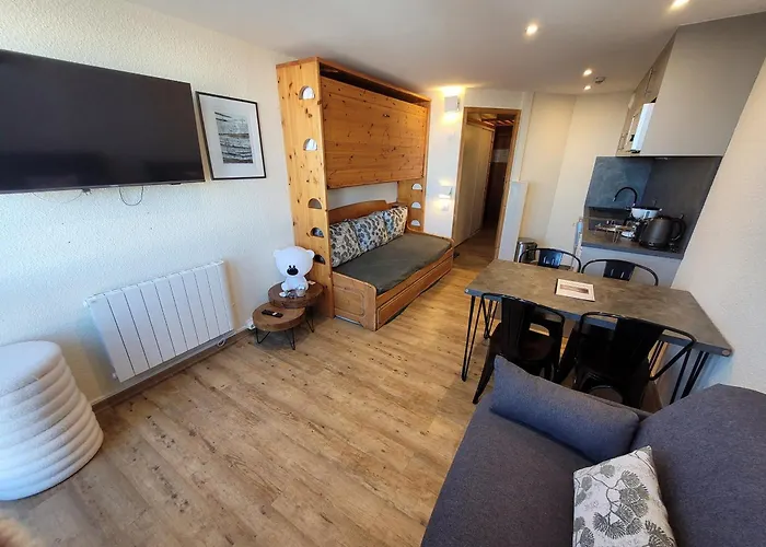 Lägenhet Confort Renove Pour 4 Personnes, Skis Aux Pieds - Fr-1-181-2574 *