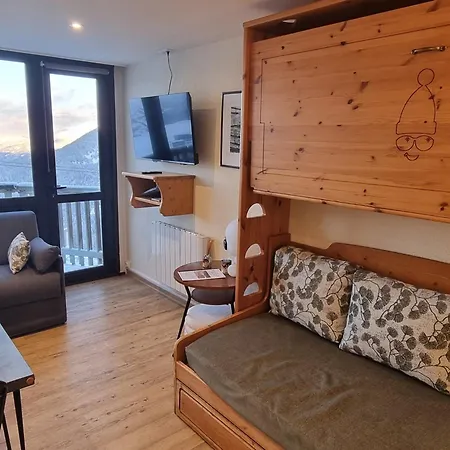 Appartement Confort Rénové Pour 4 Personnes, Skis Aux Pieds - Fr-1-181-2574 La Plagne